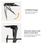 זרוע חשמלית תקרתית חכמה עם שלט עד 86 אינץ' EAZO 5