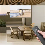 ⭐ זרוע תקרה חשמלית למסכים עד 86″ – EAZO ECL90DS עם צידוד 2