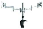 זרוע שולחנית לתליית 2 מסכי מחשב עד 27 אינץ' דגם LDT 2