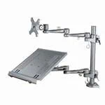 זרוע תליה למחשב נייד ומסך TopTech Arm GT3360S Mount   משקל נשיאה מקסימלי 10 ק"ג  מתאים לתקן VESA 75X 2