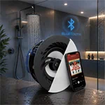 רמקול שקוע Bluetooth לתקרה Lithe Audio 6.5" BT 3210 למקלחת