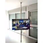 עמוד נירוסטה ל TV רצפה/תקרה KTL-86 4