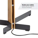 מעמד רצפתי יוקרתי לטלוויזיה עד "77 Vogels TVS 3695 2