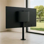 עמוד נירוסטה שחור פריק לטלוויזיה עד “98 5