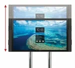 עגלה מקצועית למסכי מגע עד "65 דגם B-TECH BT8507 3