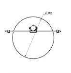 AUDIO LINE AL-60 – מעמד רצפתי למסך עד 75″ לבן 7