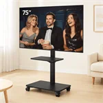 מעמד רצפתי מעוצב עם גלגלים למסכים עד “75 DWD520B 3