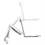 עמדת עבודה ארגונומית שולחנית  למסך מחשב, מקלדת ועכבר DWS02 3