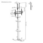 זרוע חשמלית מרהיט עד 88 אינץ' EAZO EAZO EFCL88L 5