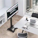 מעמד רצפתי חשמלי למסכים עד "86 EAZO FS80 4