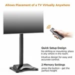 מעמד רצפתי חשמלי למסכים עד "86 EAZO FS80 3