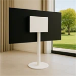 עמוד רצפתי לבן עד 100 אינץ' EA100W 2