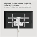 מעמד ללא קדיחה ל TV עד 86 אינץ' FS38B שחור מט 5