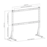 מעמד שולחני אוניברסלי עד 90 אינץ' EAZO FS390
