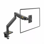 זרוע שולחנית דו מפרקית ארגונומית למסך מחשב עד 40″ 6