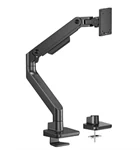זרוע שולחנית למסכים גדולים "17-"49 מבית LUMI LDT81 בצבע שחור