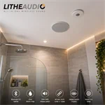 זוג רמקולים אלחוטיים שקועים למקלחת BLUETOOTH 2