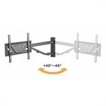 זרוע דו מפרקית טלסקופית למסכים מ 37 עד 80 אינץ' דגם LPA60C 4