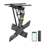 זרוע תקרה חשמלית עד 65 עם צידוד 90 מעלות 4