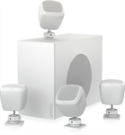 סט 4 רמקולים וסאב וופר Tannoy SAT SUB 4PACK 6