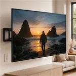 זרוע דו מפרקית כפולה למסכי ענק עד 110 אינץ SP5