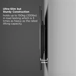 זרוע  צידית מתכווננת לטלוויזיה עד 75" EAZO U600 4