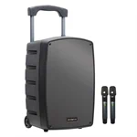 בידורית AIWA TSUNAMI-12 – מערכת הגברה ניידת 500W עם 2 מיקרופונים אלחוטיים