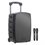 בידורית AIWA TSUNAMI-15 – מערכת הגברה ניידת 600W עם 2 מיקרופונים UHF