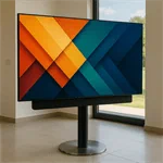 עמוד רצפתי נירוסטה עד 100אינץ' דגם EX 100 6