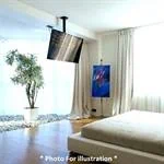 מתקן תלייה תקרתי דקורטיבי למסכים ''26-''70 דגם LC-701 4