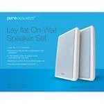 זוג רמקולים שטוחים PURE ACOUSTICS SW-3700 3