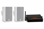 מגבר BT וזוג רמקולים מוגני מים באיכות מעולה MONITOR AUDIO 2