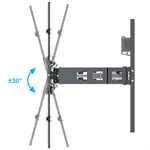 מתקן תלייה חשמלי לטלוויזיה עם שלט – עולה ויורד אוטומטית למסכי 42-80 אינץ' 4