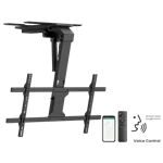 ⭐ זרוע תקרה חשמלית למסכים עד 86″ – EAZO ECL90DS עם צידוד