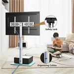 מעמד לבן רצפתי עד 65 BRACKET DSL100 4