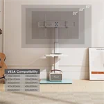 מעמד לבן רצפתי עד 65 BRACKET DSL100 5