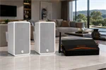 מגבר BT וזוג רמקולים מוגני מים באיכות מעולה MONITOR AUDIO