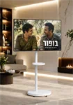 מעמד רצפתי  לבן נייד עד 65″ דגם AL-65W