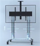 עגלה ניידת חשמלית עם שלט עד 120 אינץ' GF150 4