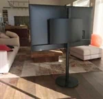 מעמד מעוצב  יוקרתי ללא קדיחה שחור כולל חיפוי גב 2