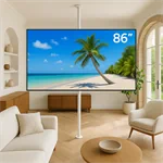 עמוד רצפה תקרה לבן עד 86 אינץ' דגם KTLW 2