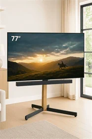 מעמד רצפתי יוקרתי לטלוויזיה עד "77 Vogels TVS 3695