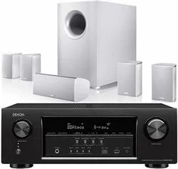 מערכת קולנוע ביתית Denon + Canton