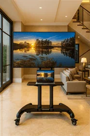 מעמד נייד/נייח למסכי TV עד 75 אינץ' North Bayou AVA1500-60-1P