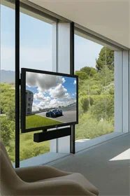 מתקן נירוסטה כפול למסכים עד 100 אינץ' דגם EL-6