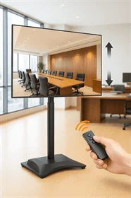 מעמד רצפתי חשמלי למסכים עד "86 EAZO FS80