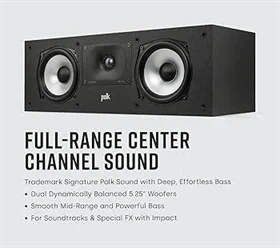 רמקול סנטר Polk Audio MXT-30