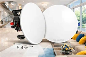 רמקול קיר/תקרה שקוע דק SLIM-630 מבית Pure Acoustics