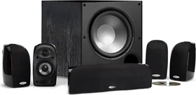 סט רמקולים סטליטים+סאב וופר שחור דגם TL-1600 POLK AUDIO