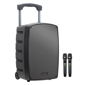 בידורית AIWA TSUNAMI-15 – מערכת הגברה ניידת 600W עם 2 מיקרופונים UHF